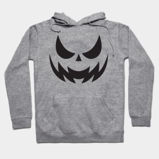 'Scary Pumpkin Face' Funny Pumpkin Fall Hoodie